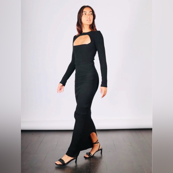 Remi Bader Dresses & Skirts - Remi Bader Black Cut out Dress